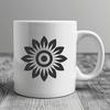 Creative Sunflower In PDF & PNG