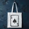 Set of beautifully designed playing cards A set of playing cards, including the ace of spades.