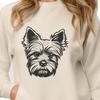 Artistic Yorkshire Terrier In SVG For Free Download