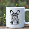 Stunning French Bulldog In PDF & PNG