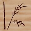 A single leaf with veins depicted in a minimalist style suitable for vector design.