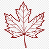 Detailed Vector Maple Leaf Illustration A detailed vector illustration of a single maple leaf with smooth edges and realistic texture.