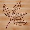 A single, intricately designed leaf in vector format, suitable for digital use and various applications.