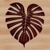 SVG Leaf Illustration Free Download A detailed illustration of a leaf, suitable for digital design and crafting applications.