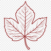 A high-resolution digital illustration of a single leaf with intricate details.