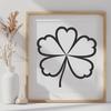 Rounded Tip Leaf Clip Art A stylized illustration of a single leaf with a rounded tip and serrated edges, suitable for digital design projects.