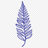 Vector Leaf Design for Digital Projects A simple leaf design made from vector graphics, suitable for various digital applications and projects.