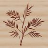 Detailed Leaf Design Clip Art A detailed illustration of a single leaf in vector format, ideal for various design applications.