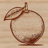 Bright Citrus Fruit Illustration A high-quality digital illustration of a lemon in its entirety.