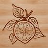 Beautiful Lemon Fruit Clip Art Design A digital illustration of a lemon fruit in a vector format.