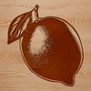 Transparent Lemon Illustration A transparent vector illustration of a lemon, suitable for digital designs and crafts.