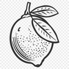 Unique Lemon SVG