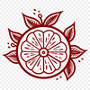 Free Beautiful Lemon Vector Art