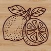 Lemon Slice Illustration A high-quality illustration of a sliced lemon, suitable for graphic design projects.