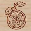 A simple illustration of a lemon with smooth texture, ideal for graphic design.