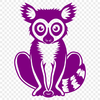 Free Lemur - For Laser Engraver Project