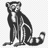 Beautiful Lemur - For Cricut Project