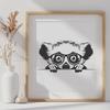 Stunning Lemur Vector Art - Free PNG