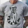 Creative Lemur Stencil - Free SVG