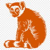 Artistic Lemur - SVG For Commercial Use