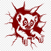 Unique Lemur - Procreate PNG Free Download