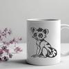 Lemur Printable Artwork In SVG, PNG, PDF And DXF File Formats