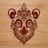 Vibrant Wild Lemur Face Illustration A high-quality vector illustration of a lemur's head, suitable for commercial or personal use in various design applications.