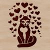 A small, social primate native to Madagascar, depicted in a cute and playful style.