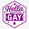 A digital file featuring inspirational quotes related to the LGBTQ community in a clean vector format.