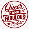 A colorful graphic quote promoting acceptance and inclusivity in the LGBTQ community.