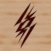 A simple illustration of a lightning bolt, suitable for graphic design projects.