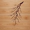 Shocking Weather Symbol SVG An isolated illustration of a lightning bolt in a vector format.