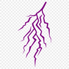 Artistic Lightning Vector Drawing - Free SVG