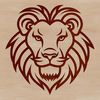 Free Lion Clip Art Vector Image A simple line drawing of a lion's head, suitable for use in vector art designs.