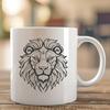 Ornate Lion - Cricut PDF Free Download