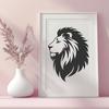 Creative Lion Image - Free SVG