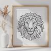 Lion In PDF Format - Free Digital Download, Commercial Use