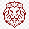 Lion Template In DXF File Format For Free Download