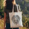 Ornate Lion Illustration