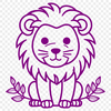 Free Unique Lion Clip Art