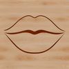 Detailed Human Lip Design for Download A detailed illustration of human lips, suitable for vector design projects.