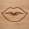 Human Lip Illustration in Vector Format Anatomical illustration of human lips in vector format.