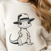 Reptile Companion Vector Art A reptilian animal with scaly skin and a long tail.