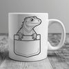 Long-Tailed Lizard SVG Design A colorful illustration of a reptile with scales and a long tail.