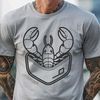 Crustacean Coastal Cutie A detailed SVG design of a crustacean sea creature commonly found in coastal waters.
