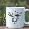 Colorful Lobster Illustration with Hat A vector illustration of a lobster with a cartoon hat on its head, suitable for various design applications.