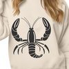 Lobster Illustration A detailed illustration of a sea creature, specifically a lobster, designed as a vector graphic.
