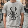 Vector Lobster Illustration A detailed illustration of a marine crustacean, suitable for use in vector graphics and design projects.