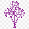 Vector Lollipop Design SVG File A colorful lollipop illustration created as a vector graphic.