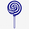 Sweet Vector Artwork for Digital Use A colorful illustration of a lollipop, suitable for digital use and modification.